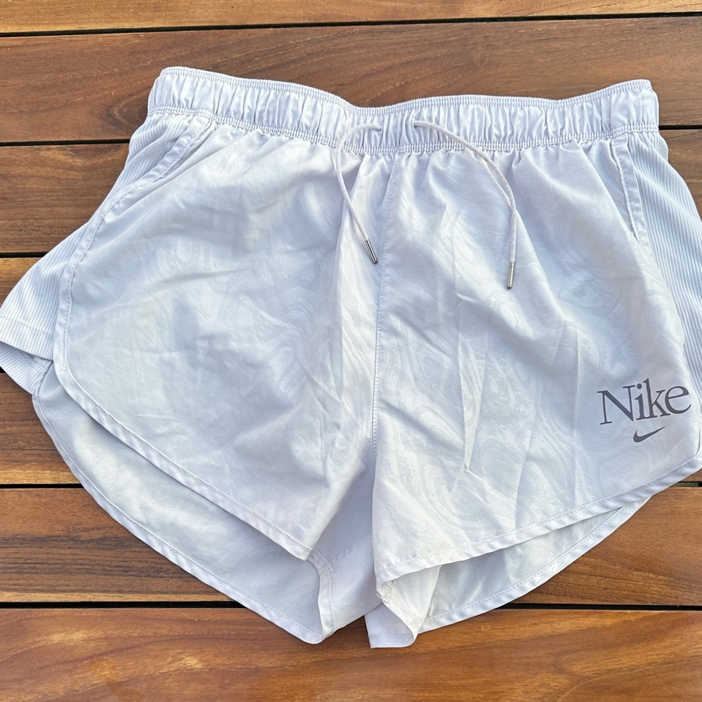 Nike Women's Light Gray Athletic Shorts